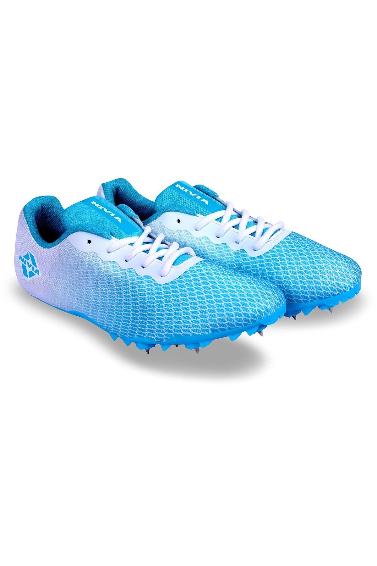 Nivia-Running Spikes Strider 2.0 | Blue | Size 10 | Fast, Comfortable Running Spikes For Men 8