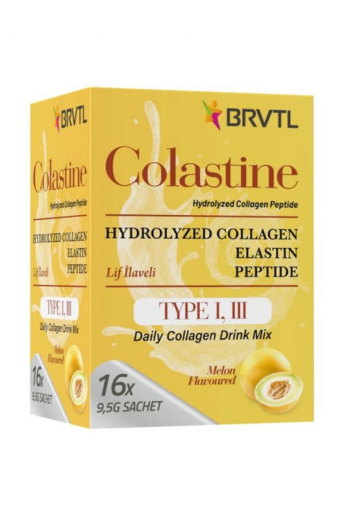 BRVTL Colastine – Hidrolize Kolajen + Elastin | 16 Saşe