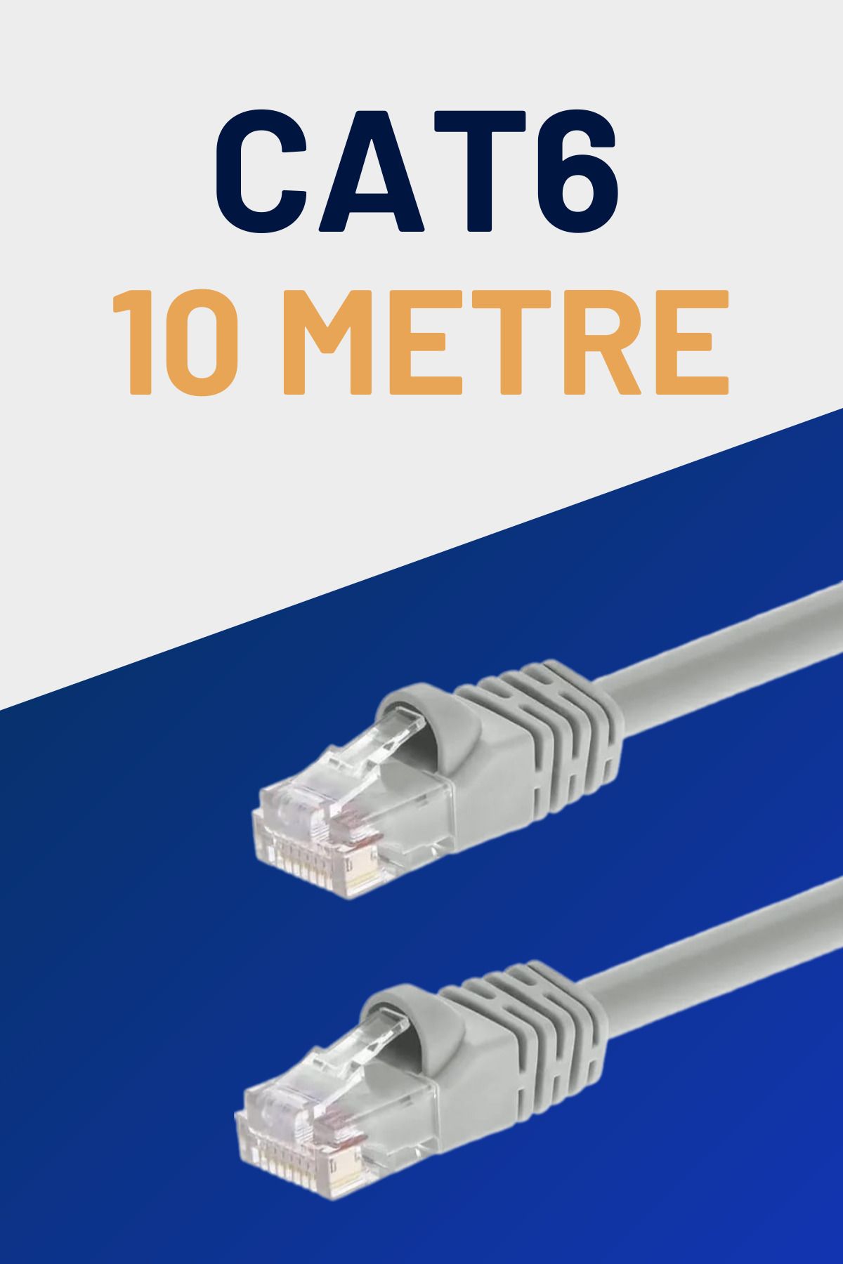 SAMTRA CAT6 10 metre LAN Ethernet Kablo RJ45 23AWG