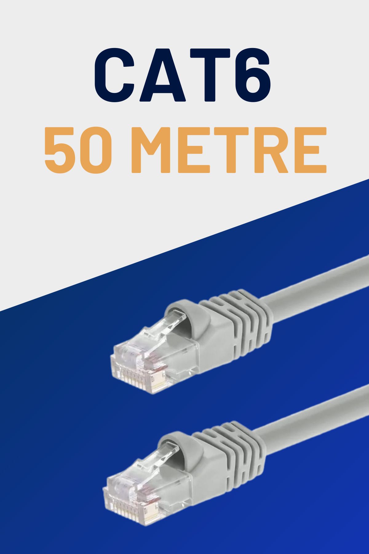 SAMTRA CAT6 50 metre LAN Ethernet Kablo RJ45 23AWG