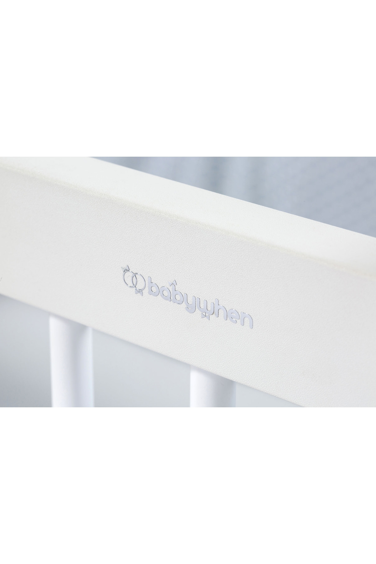 Babywhen Tekerlekli Anne Yanı Kademeli Bebek Beşiği - Bebek Yatağı - Park Yatak - Ahşap - 60x120 Cm Bw1061 fotoğrafı 7 (önizleme)