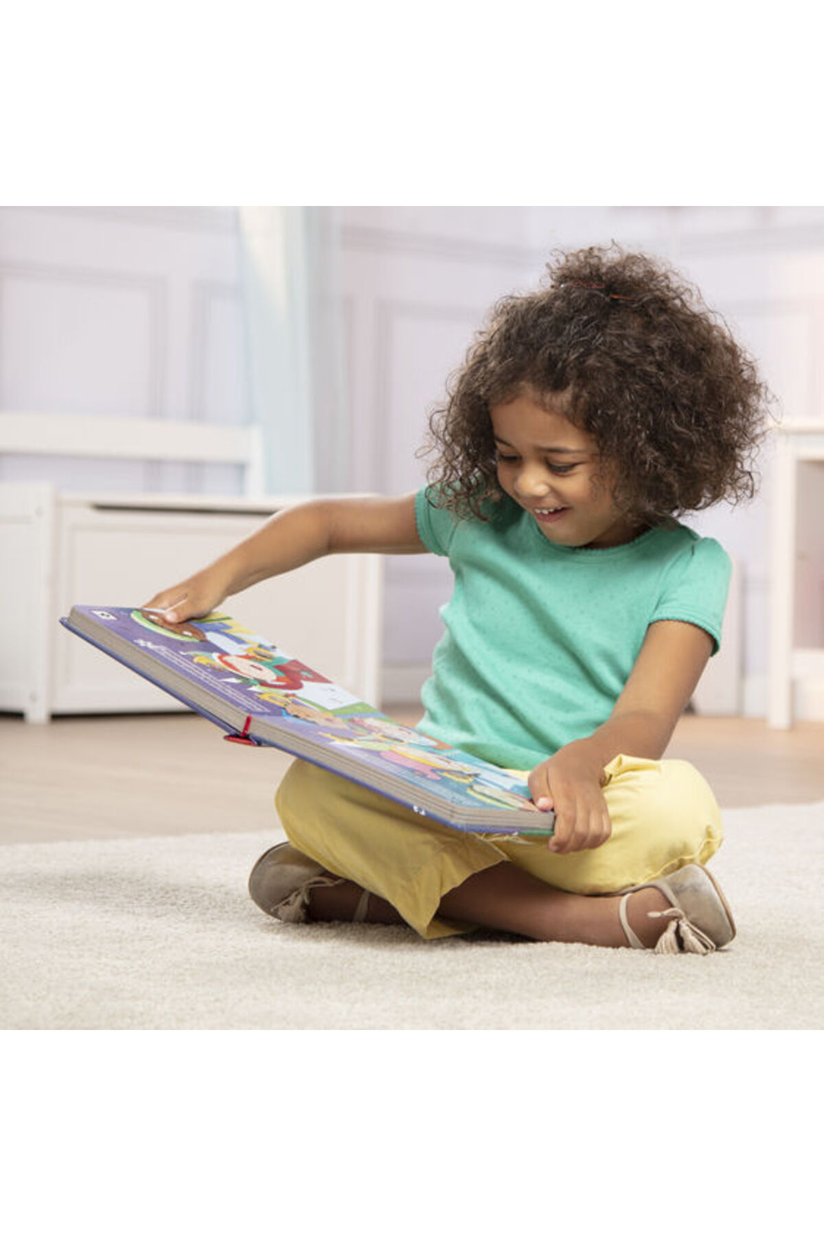 Melissa & Doug Poke-A-Dot - İnteraktif Kitap - The Night Before Christmas fotoğrafı 2 (önizleme)