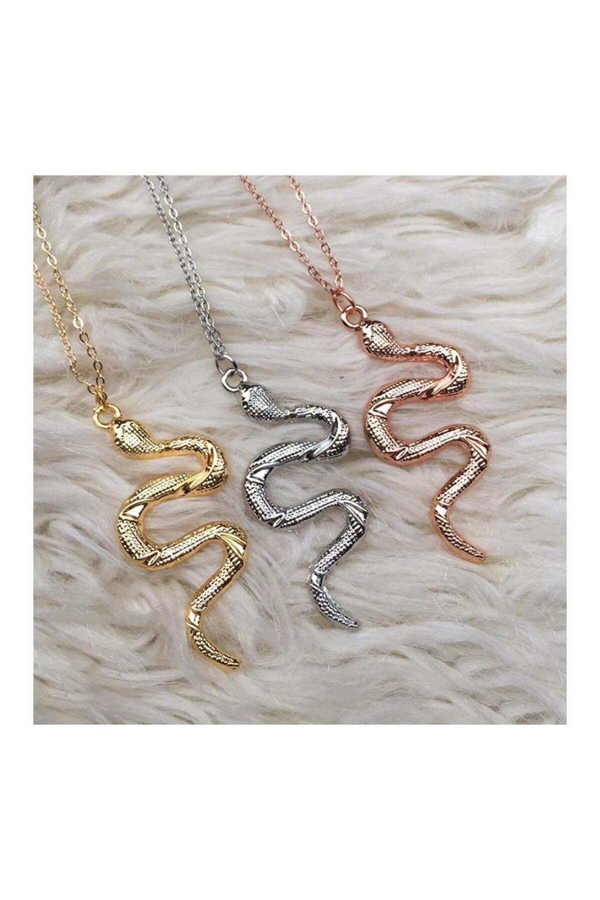Karakedi Snake Zincirli Kolye