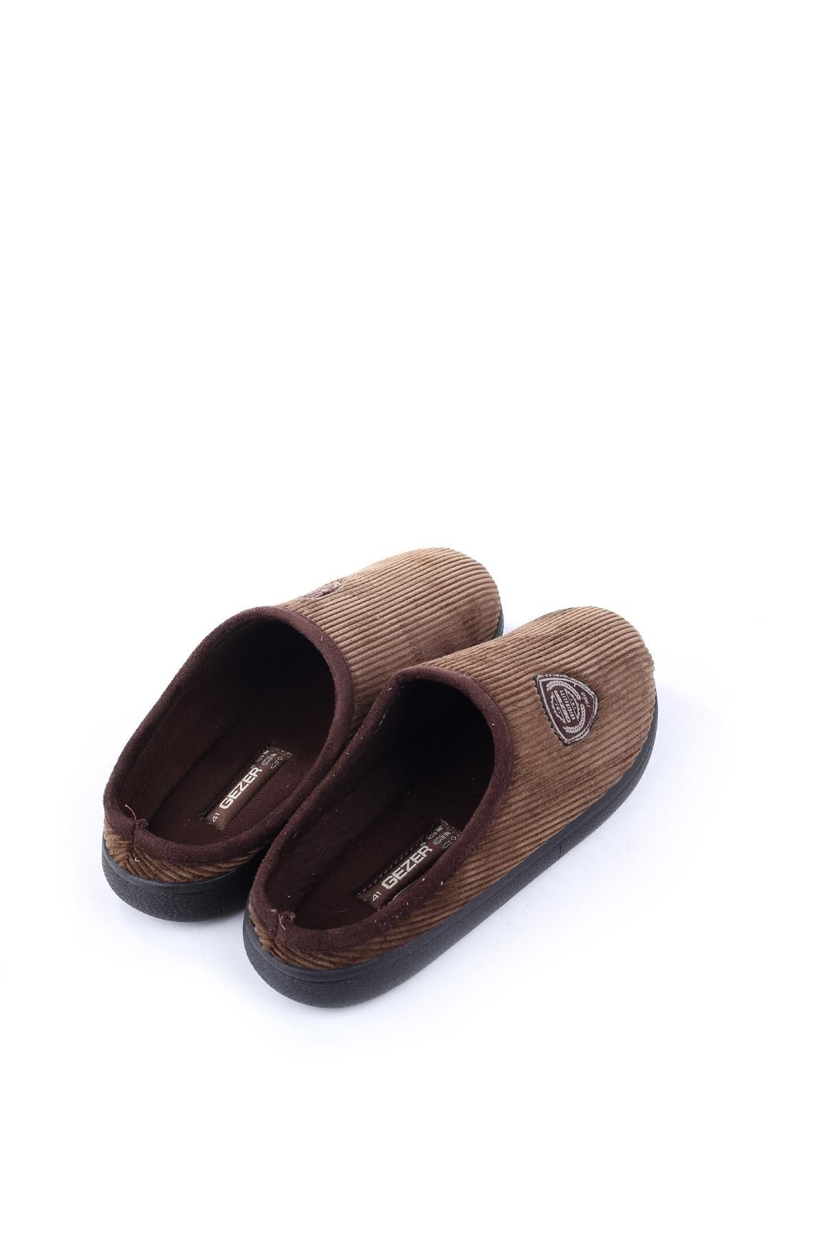 GEZER-12100 Men's Daily Light Sole Winter Home Carpet Guest Slippers 4