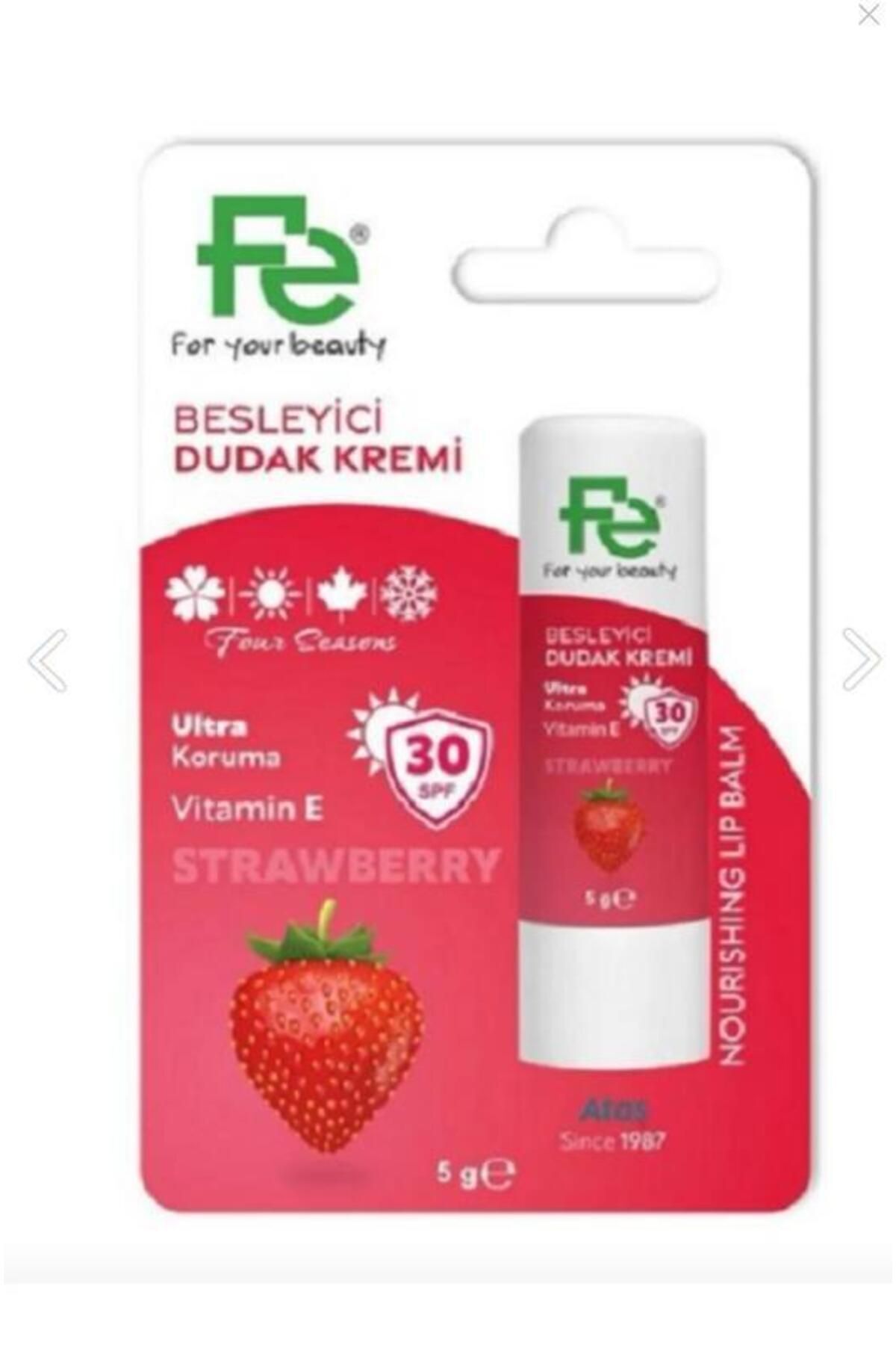 Fe-Nourishing Lip Balm Strawberry 1