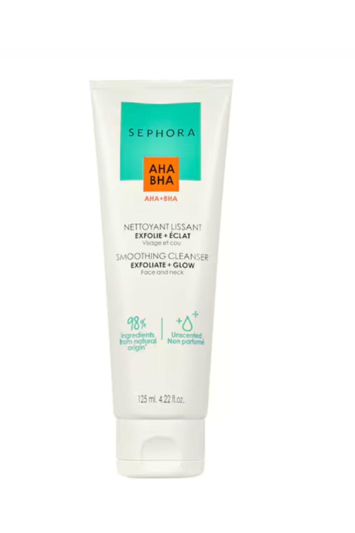 SEPHORA Smoothing Cleanser لایه بردار + ژل پاک کننده صورت