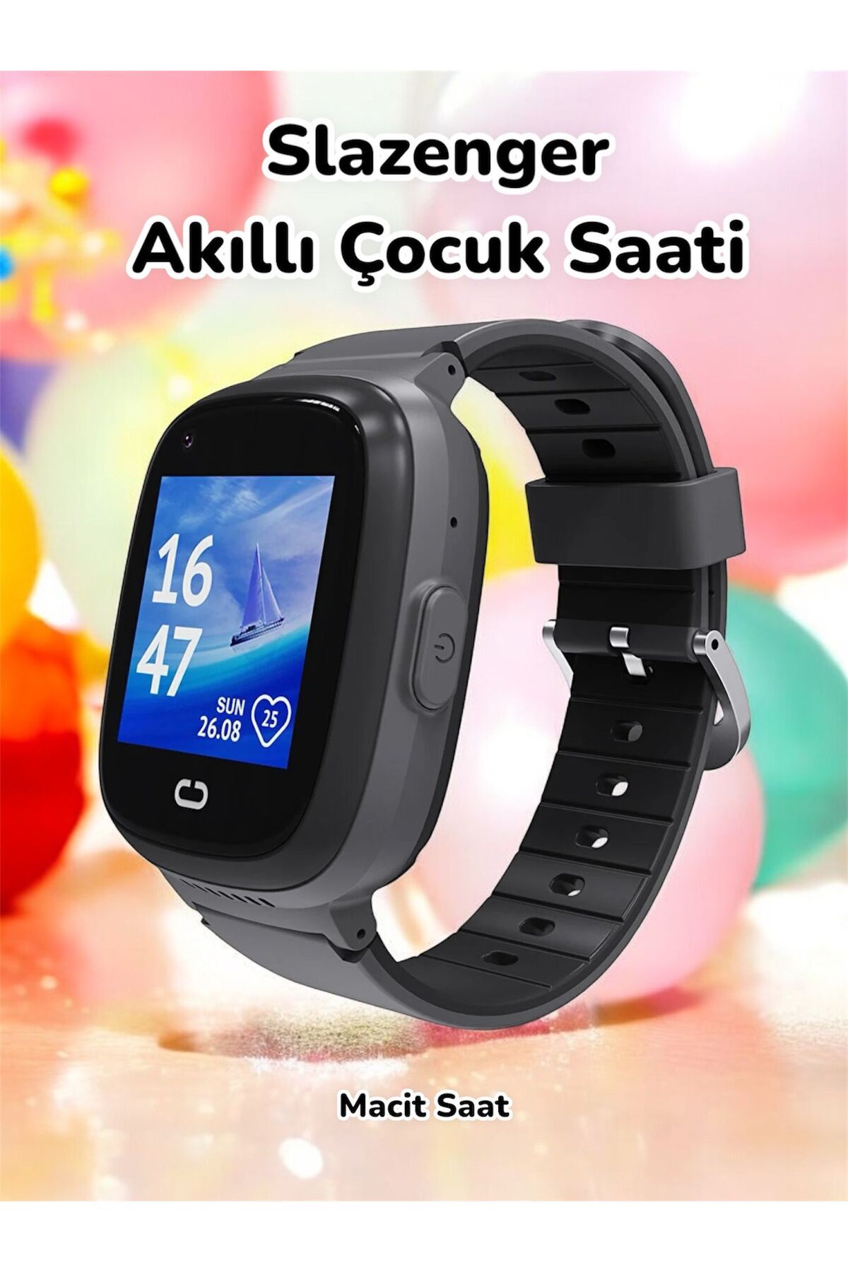 Slazenger Akıllı Çocuk Saati 4g Sim Kart Destekli Görüntülü Görüşme Özelliği