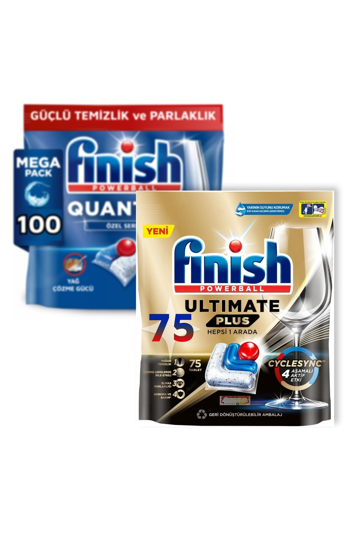 Finish Favori 10075 Set2 - Quantum 100 ve Ultimate Plus 75