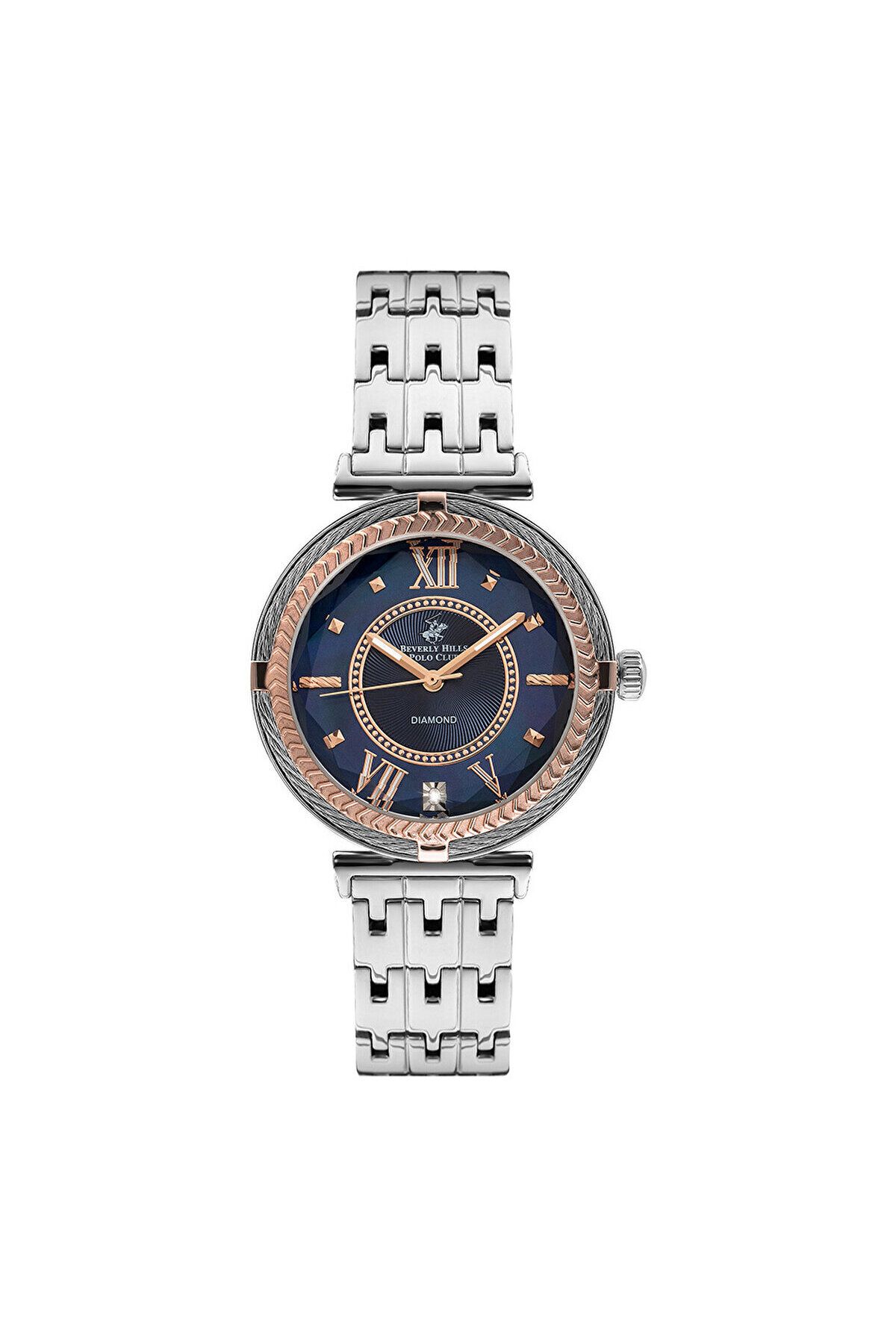 ساعت چند رنگ زنانه BHPC .590 اورجینال Beverly Hills Polo Club