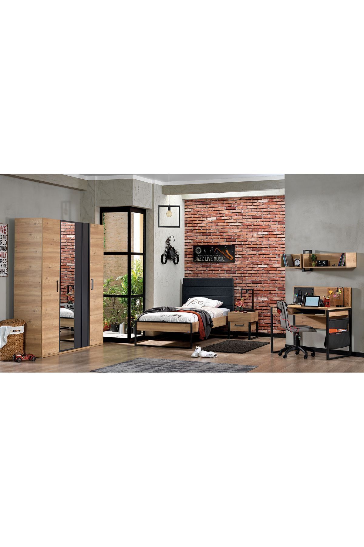 Almila Irony 4 Kapaklı Dolap fotoğrafı 4 (önizleme)