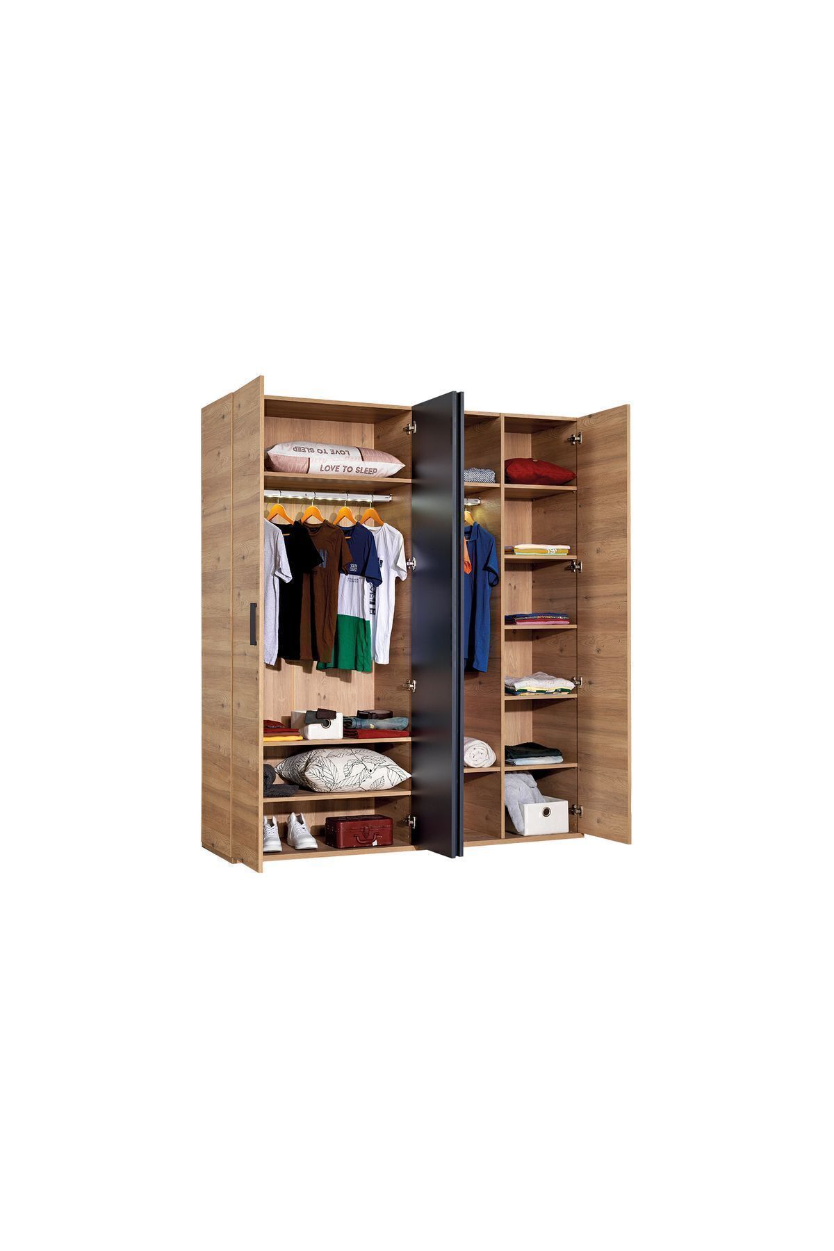 Almila Irony 4 Kapaklı Dolap fotoğrafı 7 (önizleme)