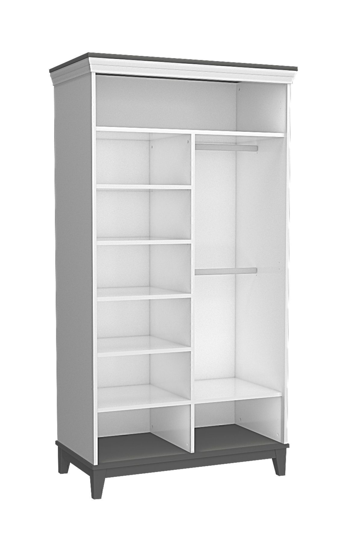 Almila Mia 2 Kapaklı Dolap fotoğrafı 4 (önizleme)