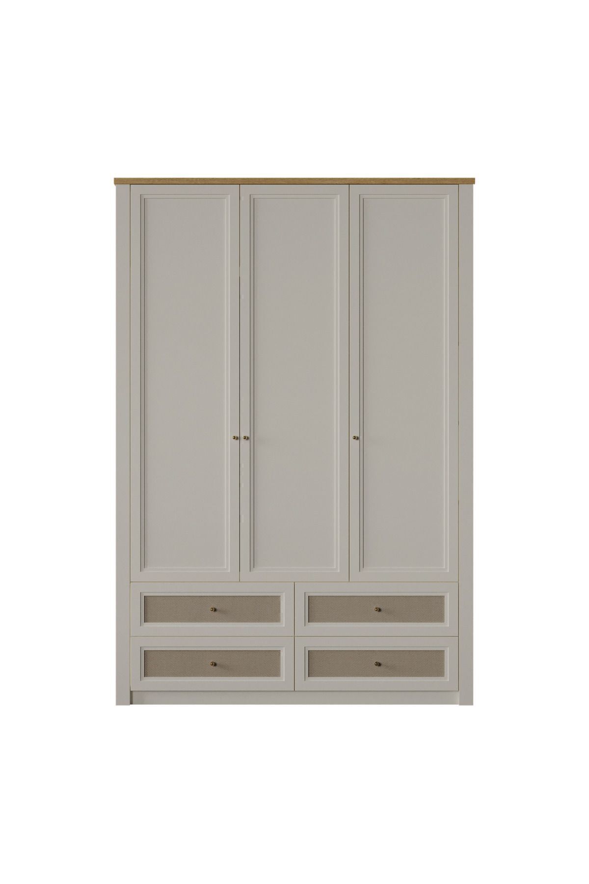 Almila Corso 3 Kapaklı ve Çekmeceli Dolap fotoğrafı 4 (önizleme)