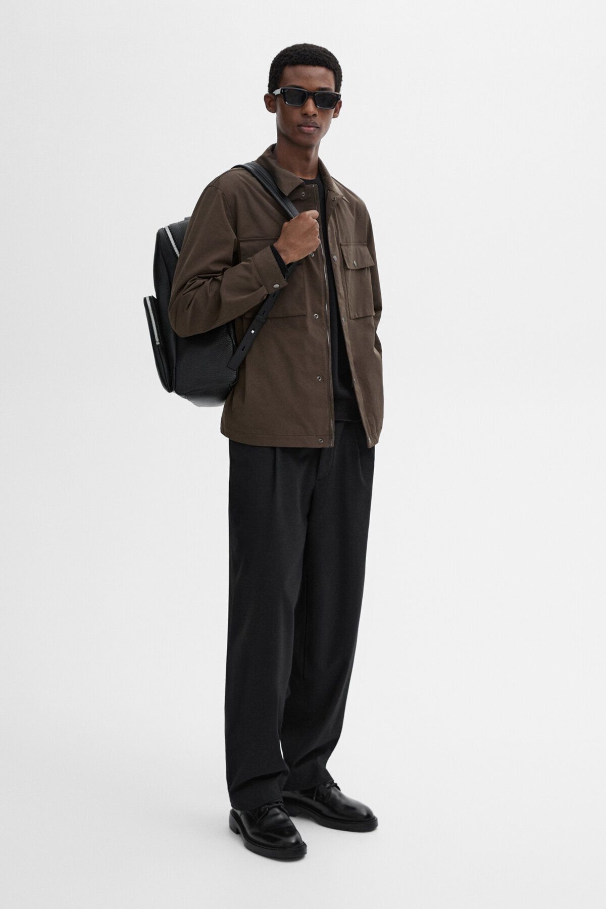 ژاکت با جزئیات جیب Massimo Dutti