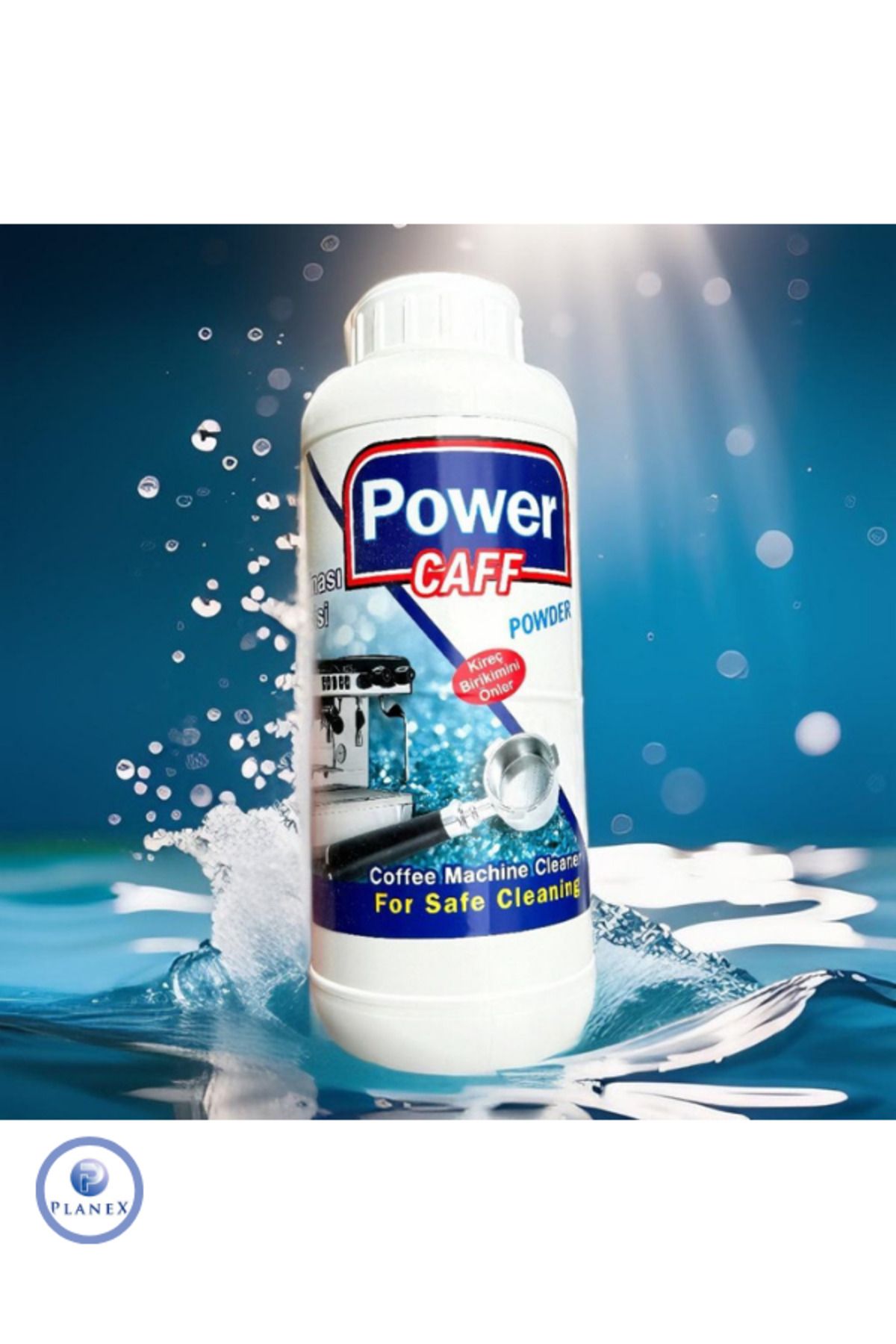 PLANEX CLEAN Planex - Power Caff Espresso Kahve Makinesi Temizleme Deterjanı 900 gr Prof.