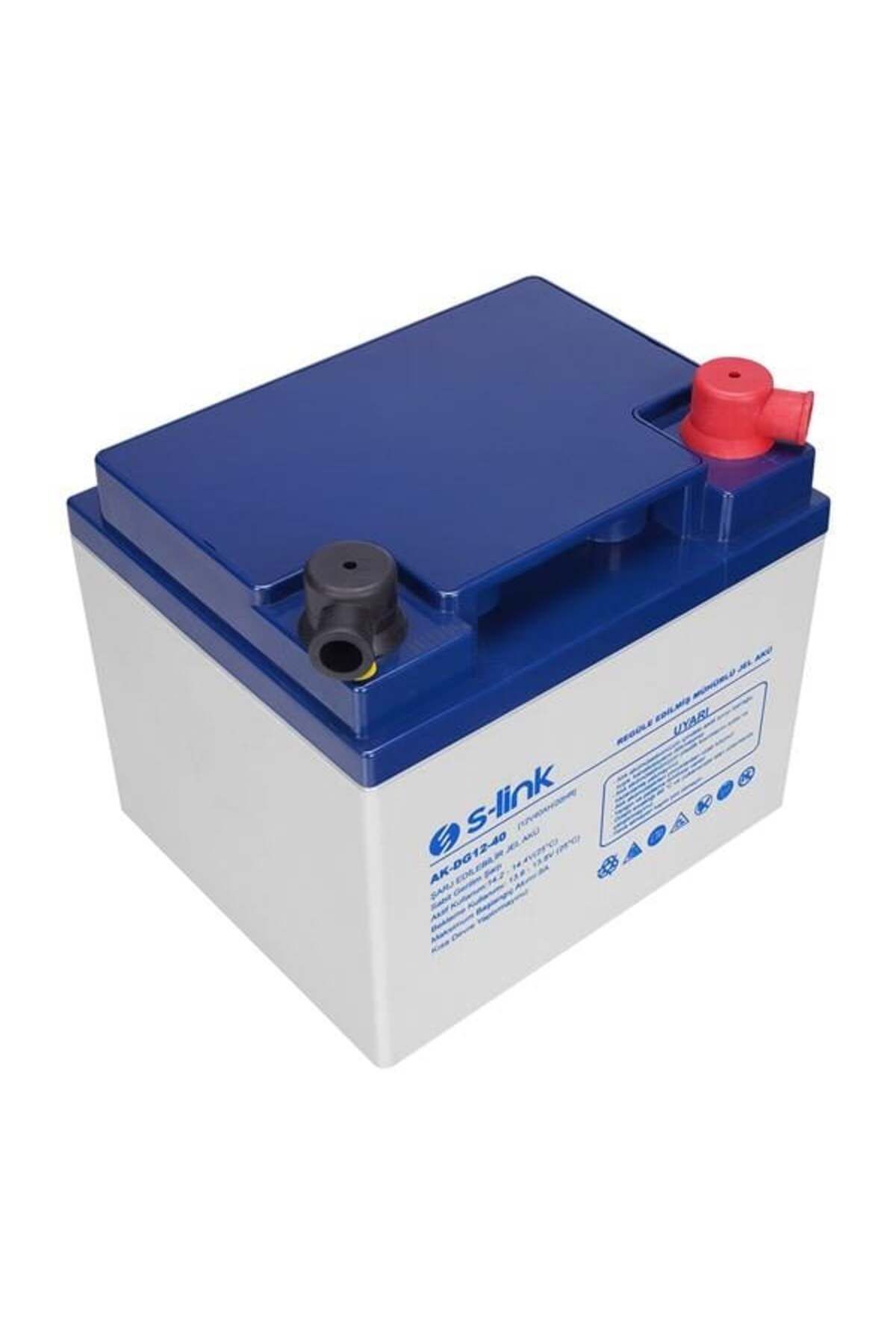 S-LINK Ak-dg12-40 12v 40ah Nano Silikon Jel Akü