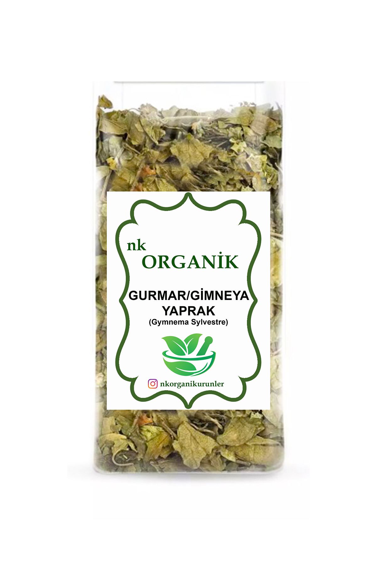 nk organik Gimneya (Gurmar) Yaprak Yeni Hasat 25gr