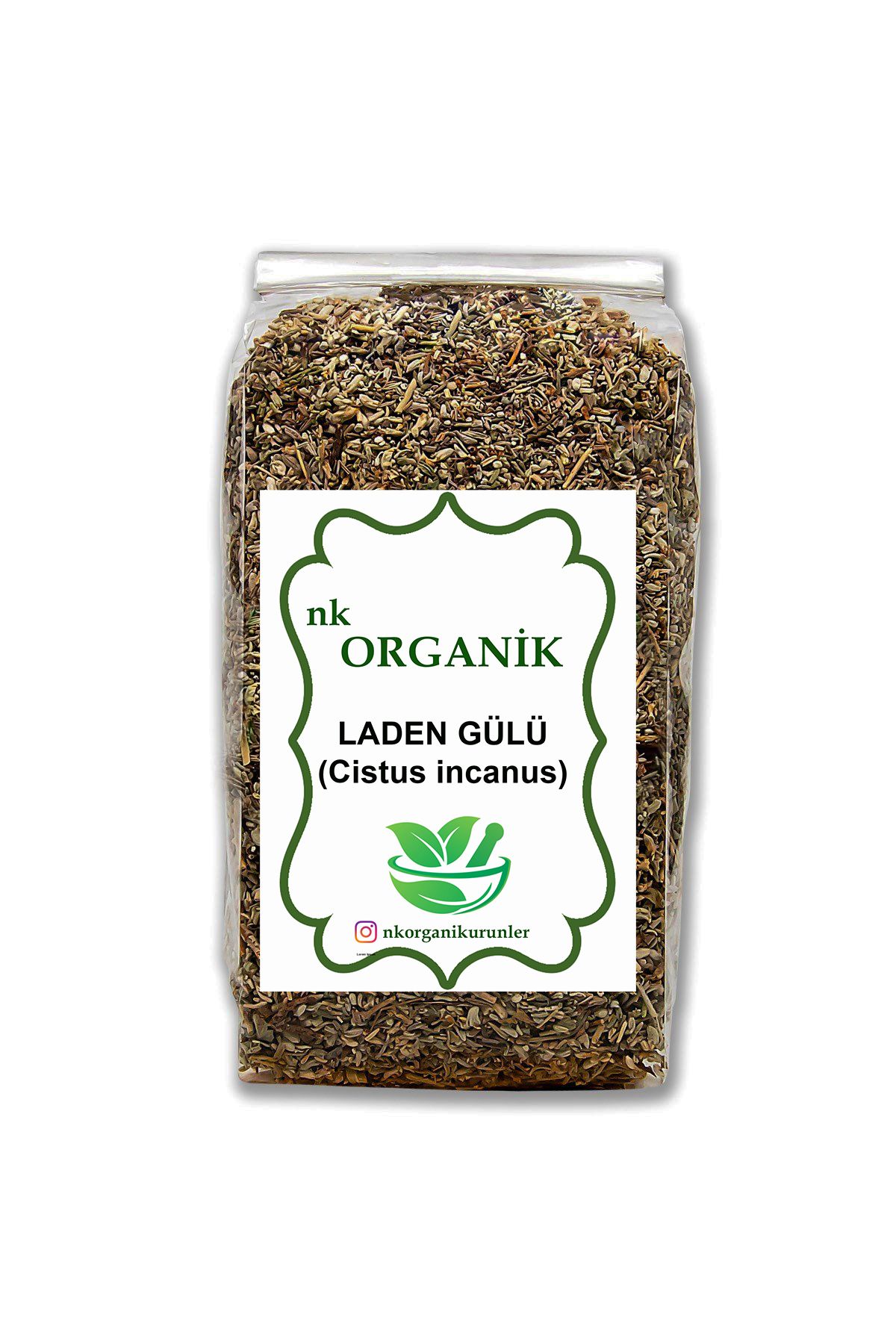 nk organik Laden Gülü (Cistus incanus) 50gr