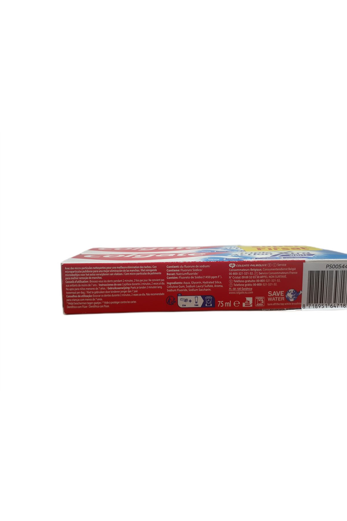 Colgate-Triple Acti̇on Xtra White 2 X 75 ml Tooth Paste 5