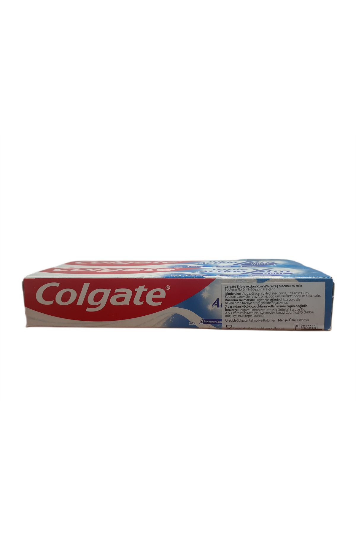 Colgate-Triple Acti̇on Xtra White 2 X 75 ml Tooth Paste 3