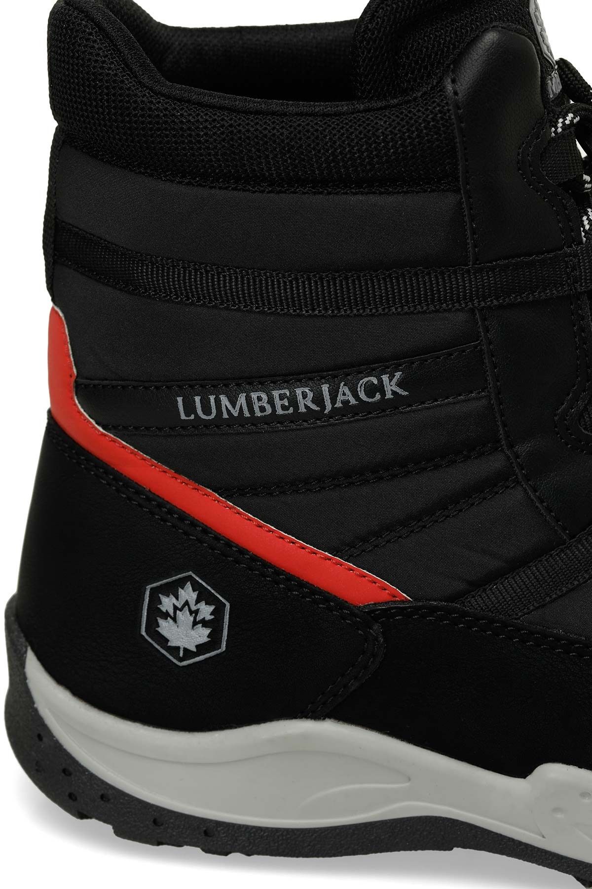 lumberjack-Miklen Gr 4Pr Black Boy's Boots 7