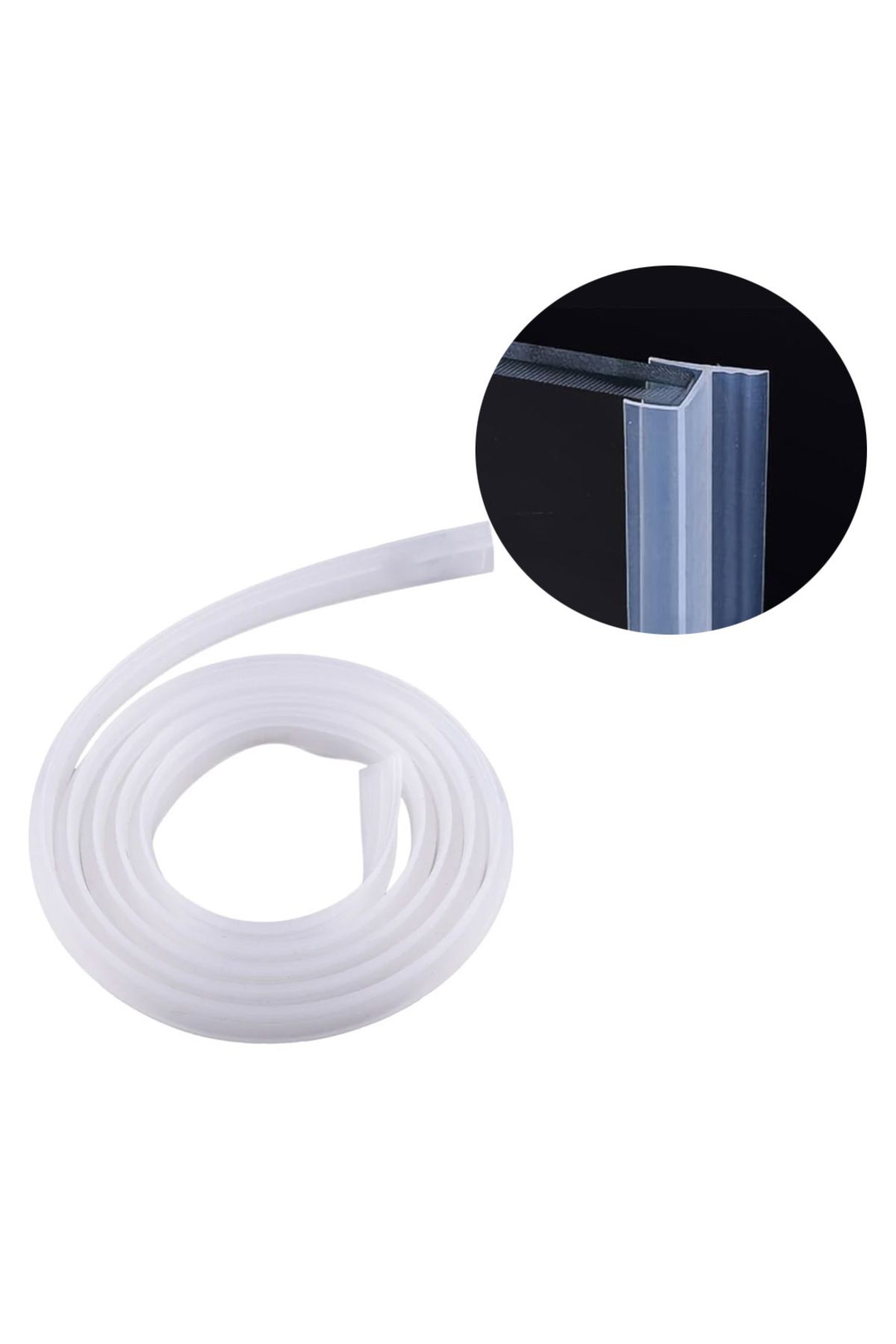 SUNUP SN-24278 SLİKON KAPI PENCERE KENAR KORUYUCU 0.6 CM - 1 METRE FİYATI