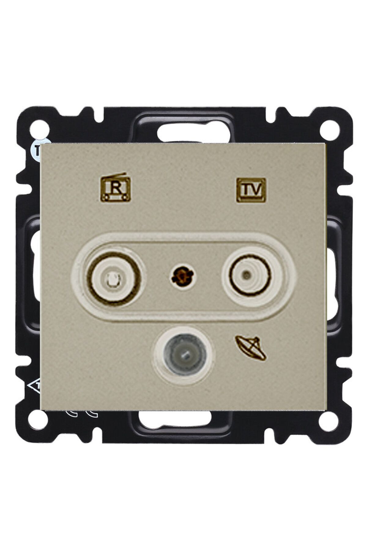 robotrend-Onb Tv Sat Socket 1 Db Ended Cream Pearl Lumia 1