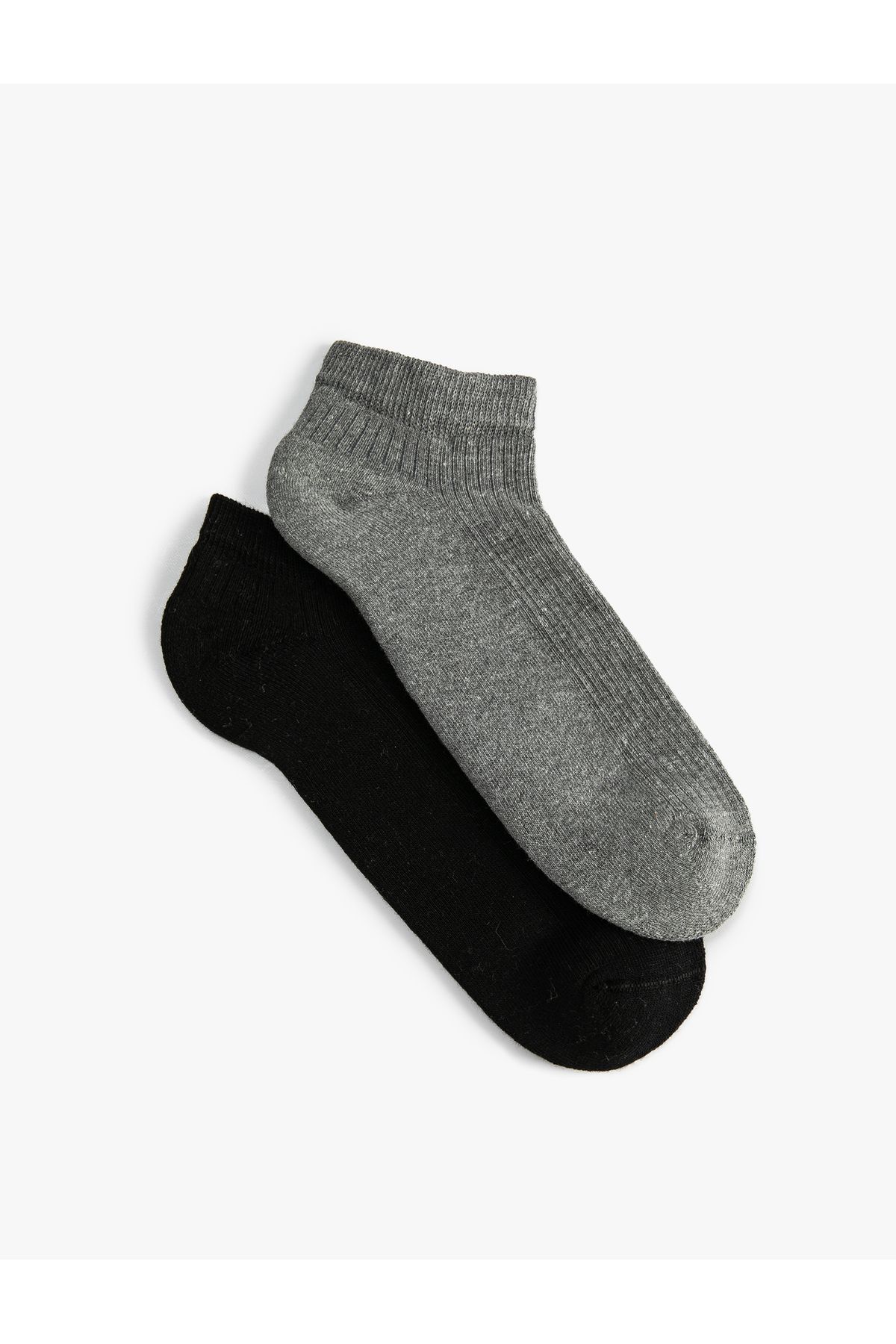 Koton-Set of 2 Basic Booties Socks Multicolored 2