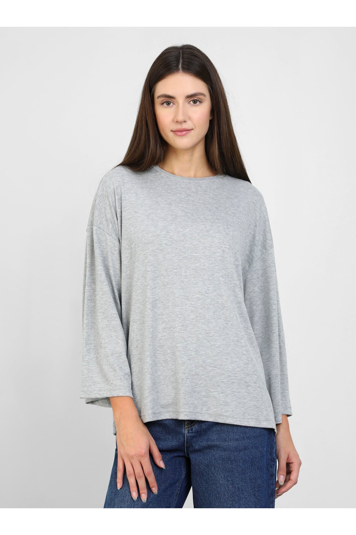 Benin-Tricou pentru femei Benin Grey Melange 2