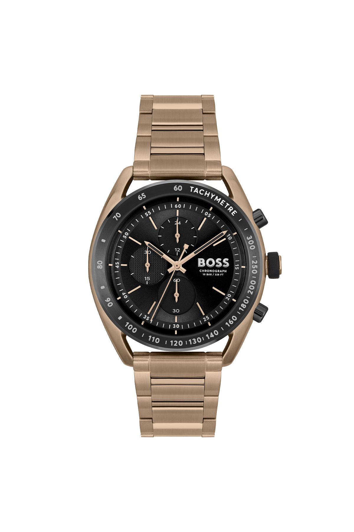 BOSS-Men 1514027 Stainless Steel Watch, 44mm, Bronze 1