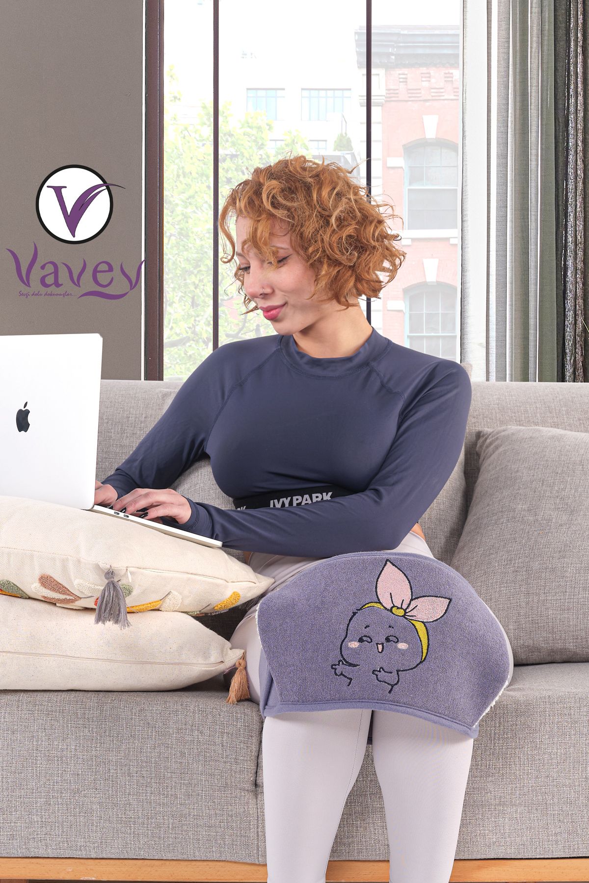 VAVEY-New Generation Thermogel Menstrual Belt - Hot Cold Water Bag with Ribbon, Girl Purple Color Gift 4