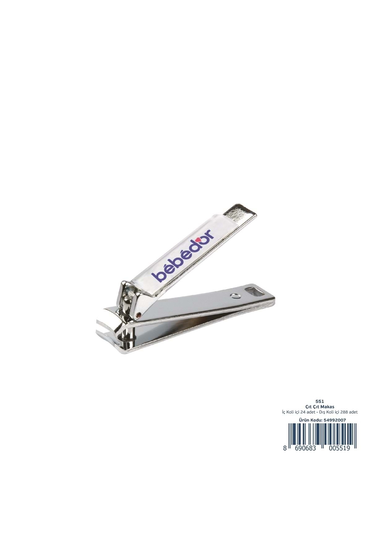 Bebedor Çıt Çıt Tırnak Makası (Kod:551) fotoğrafı 2 (önizleme)