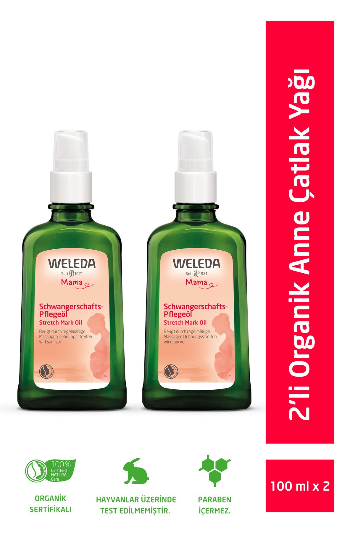 Weleda Anne Çatlak Yağı 2x100ml