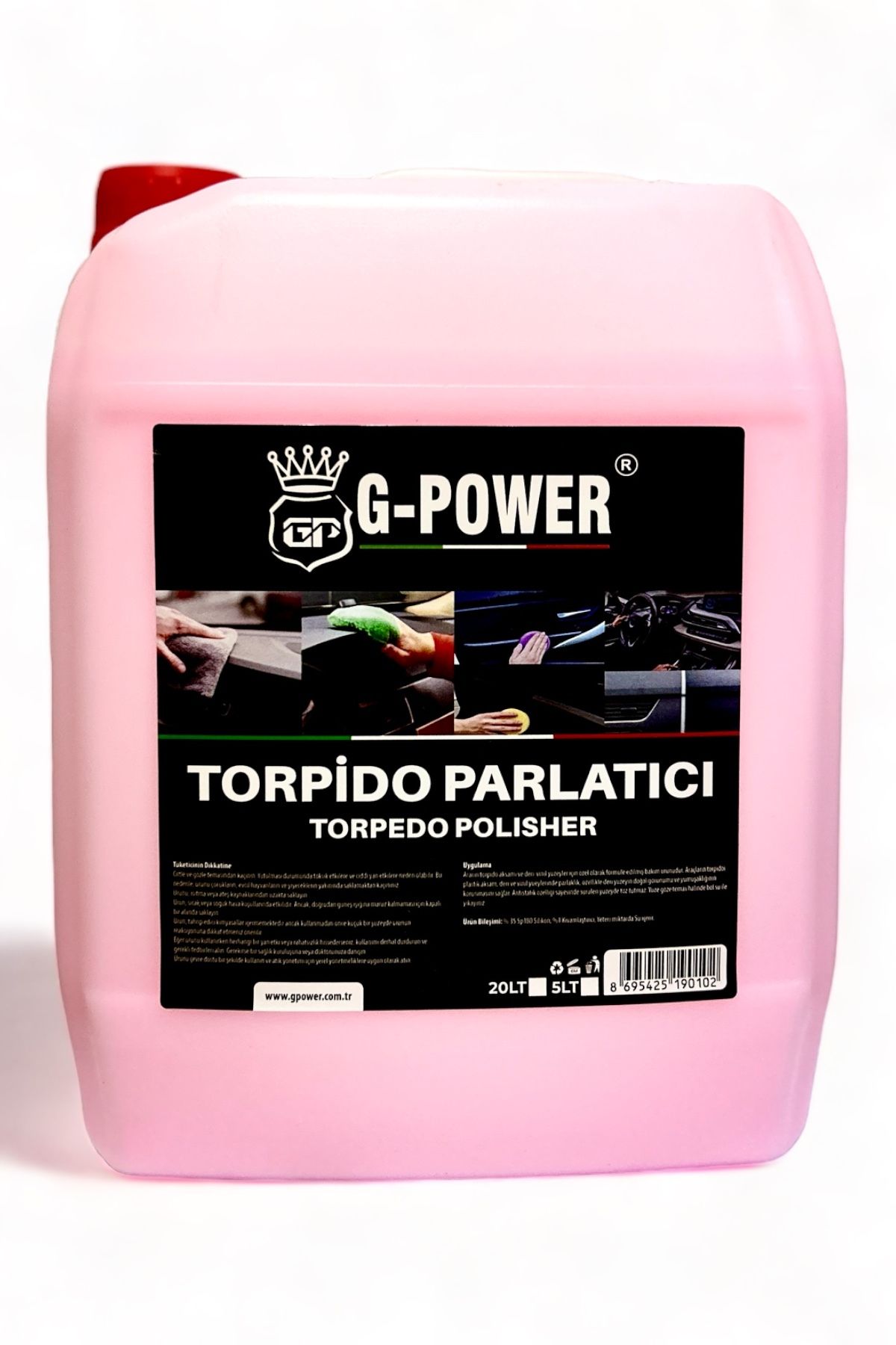 G POWER Torpido Parlatıcı ve Bakım Kremi Torpido Sütü 5 KG