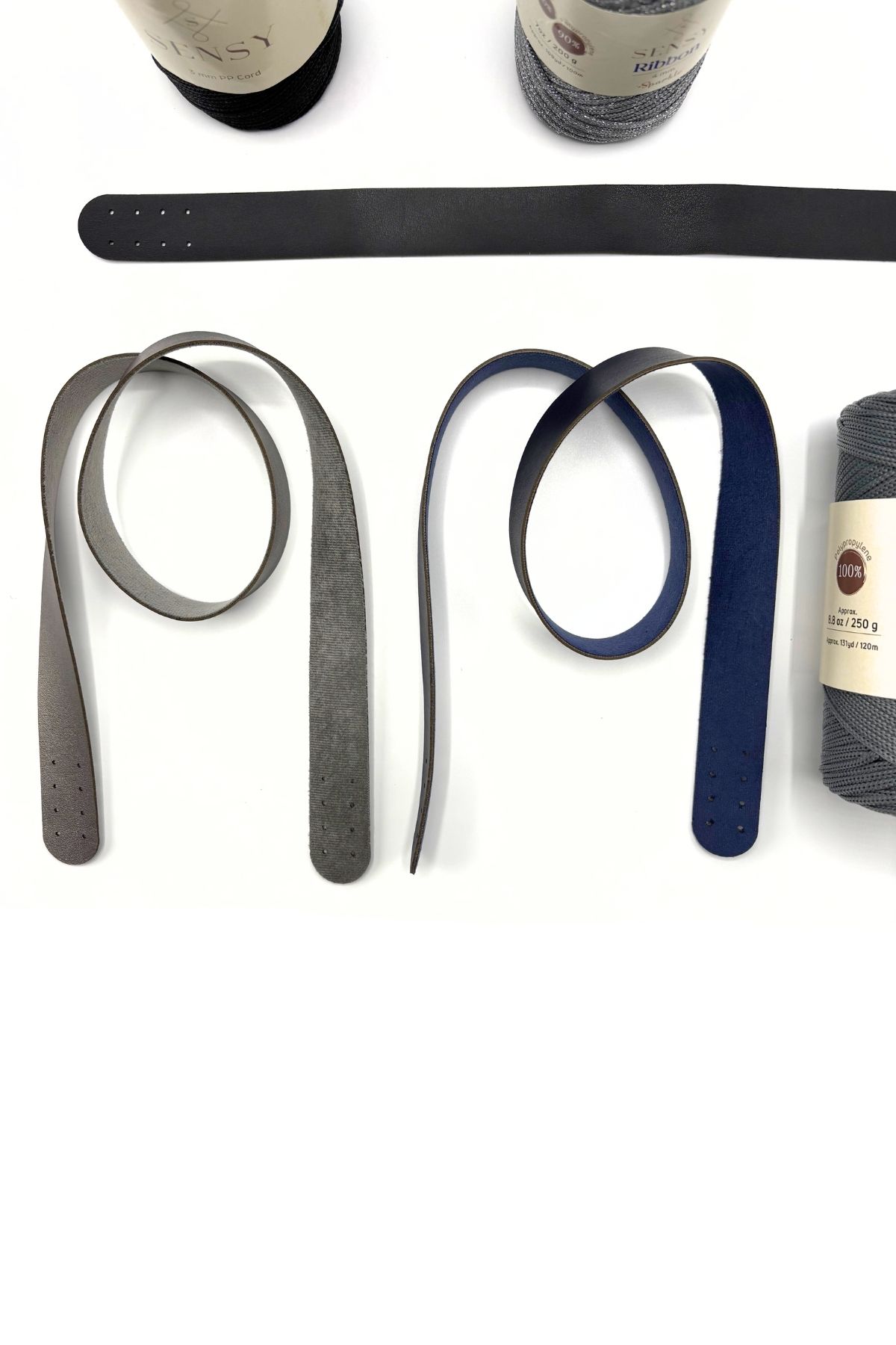 SENSY-Sewable Sports Faux Leather Bag Handle 75 cm 5