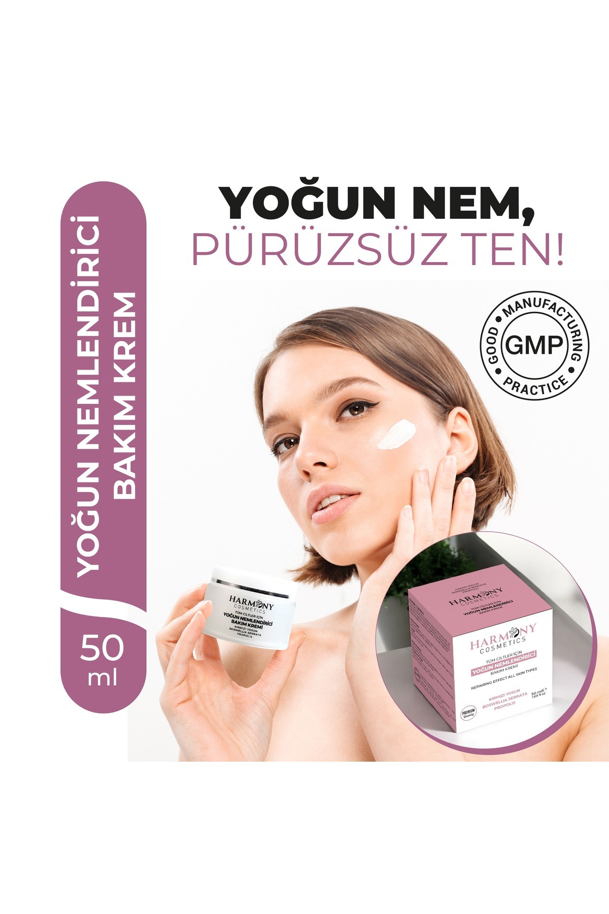 Harmony Cosmetics Türkiye Yoğun Nemlendirici Krem Somon Dna Serum