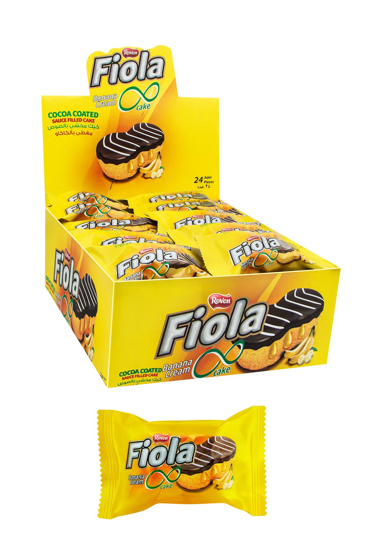 Fiola Muzlu Kek 25 gr x 24