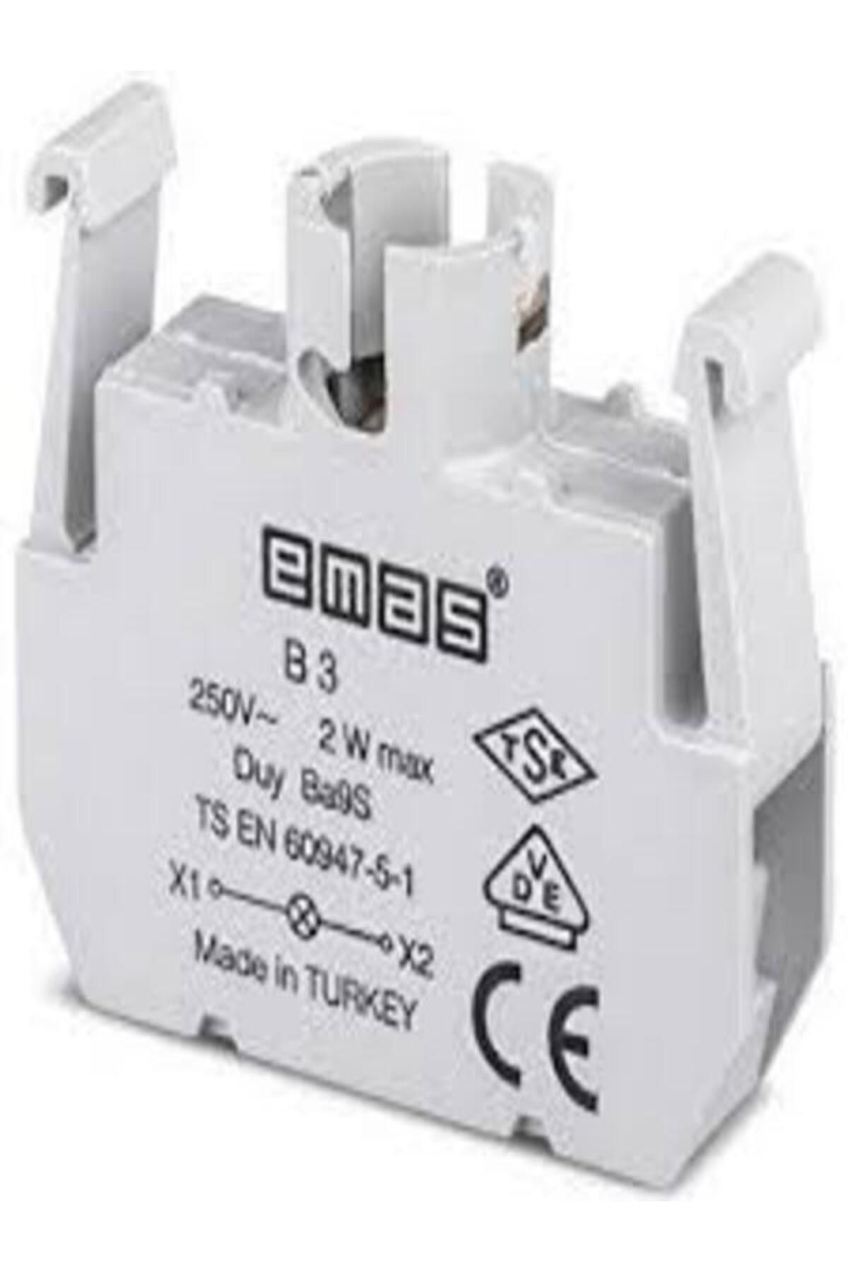 EMAS EMS. B SERİSİ Ba9S LED'LER İÇİN DUY