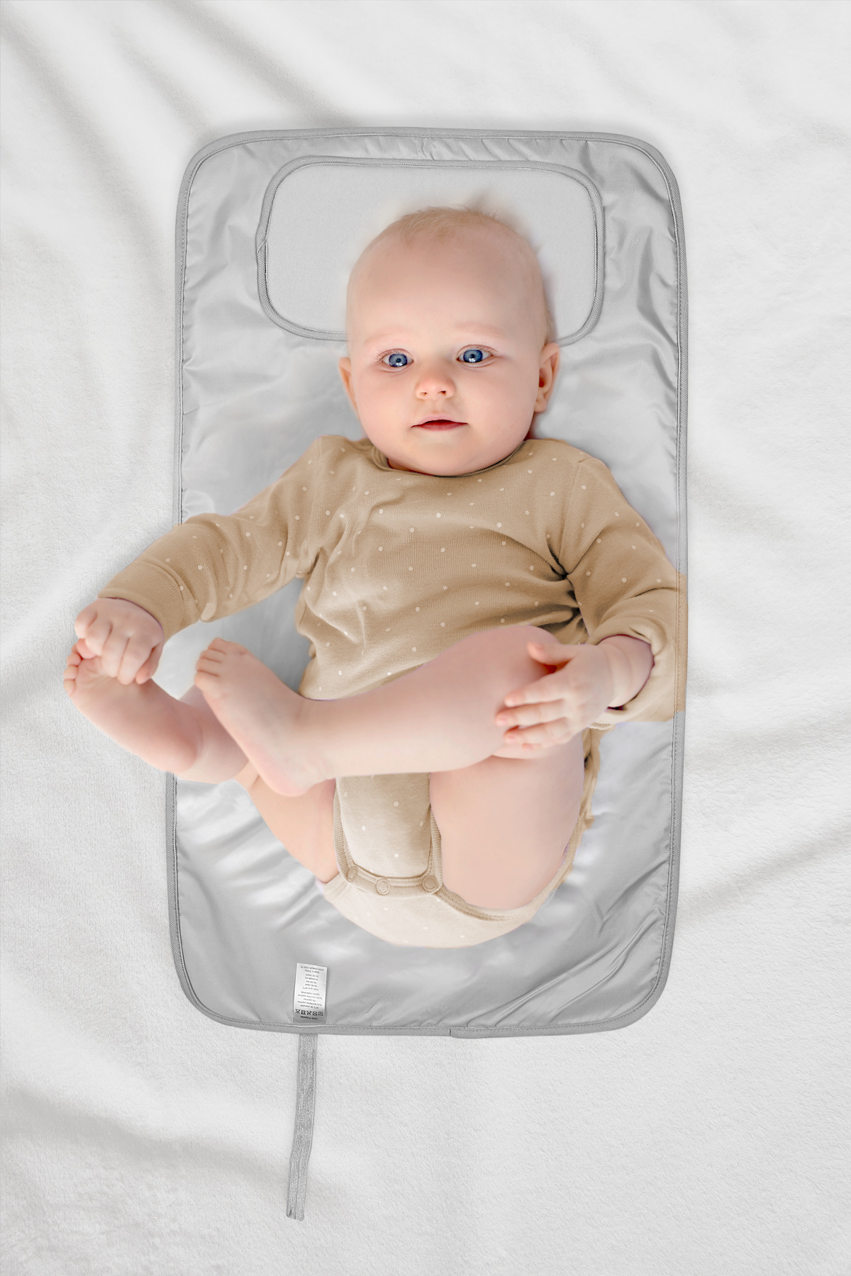 HAMUR Anne Bebek Bakım Örtüsü Yenidoğan Alt Açma Değiştirme Anchor Organizer Pedi Minderi Çift Taraflı fotoğrafı 5 (önizleme)