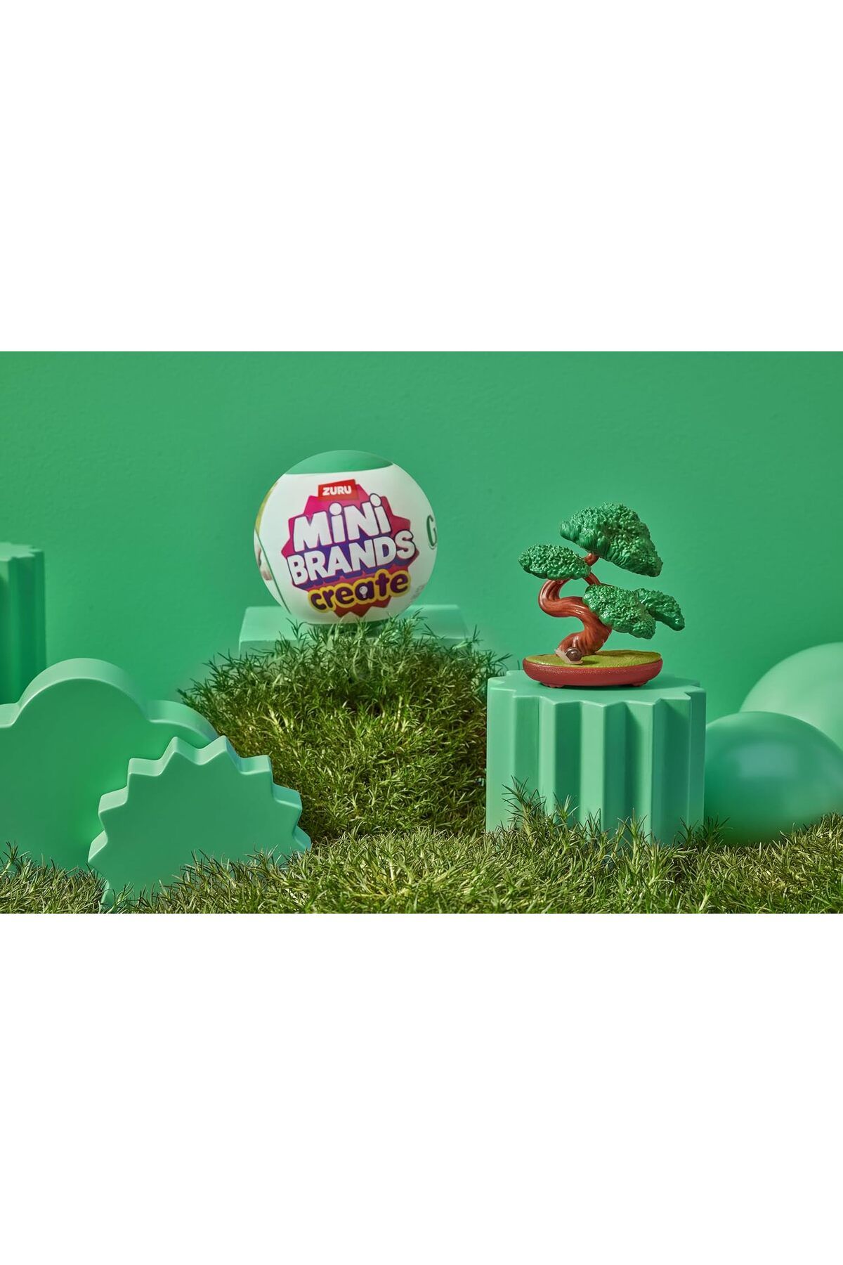 Cici Oyuncak Create Garden Capsule by ZURU Mini Brands Sürpriz Botanik Bitkiler 3 Adet