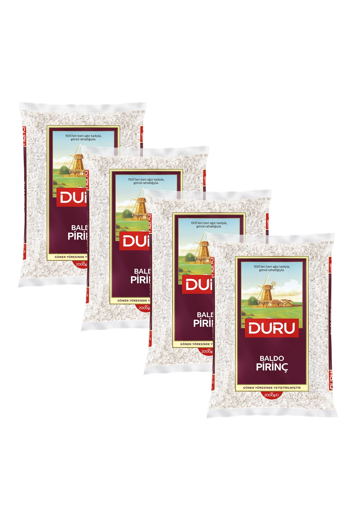 Duru Baldo Pirinç 2000 gr x 4 Adet