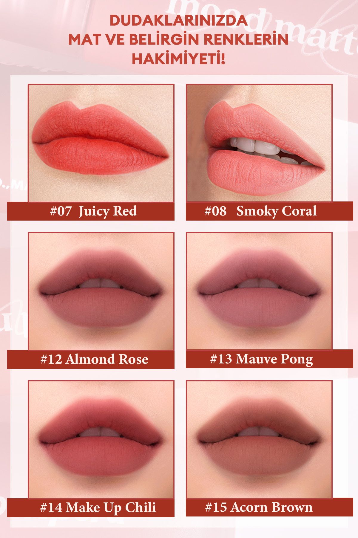 PERIPERA-لون حبر PERIPERA ذو ملمس غير لامع مع مظهر غير لامع ومتين وناعم (01 Peach Pure) 4