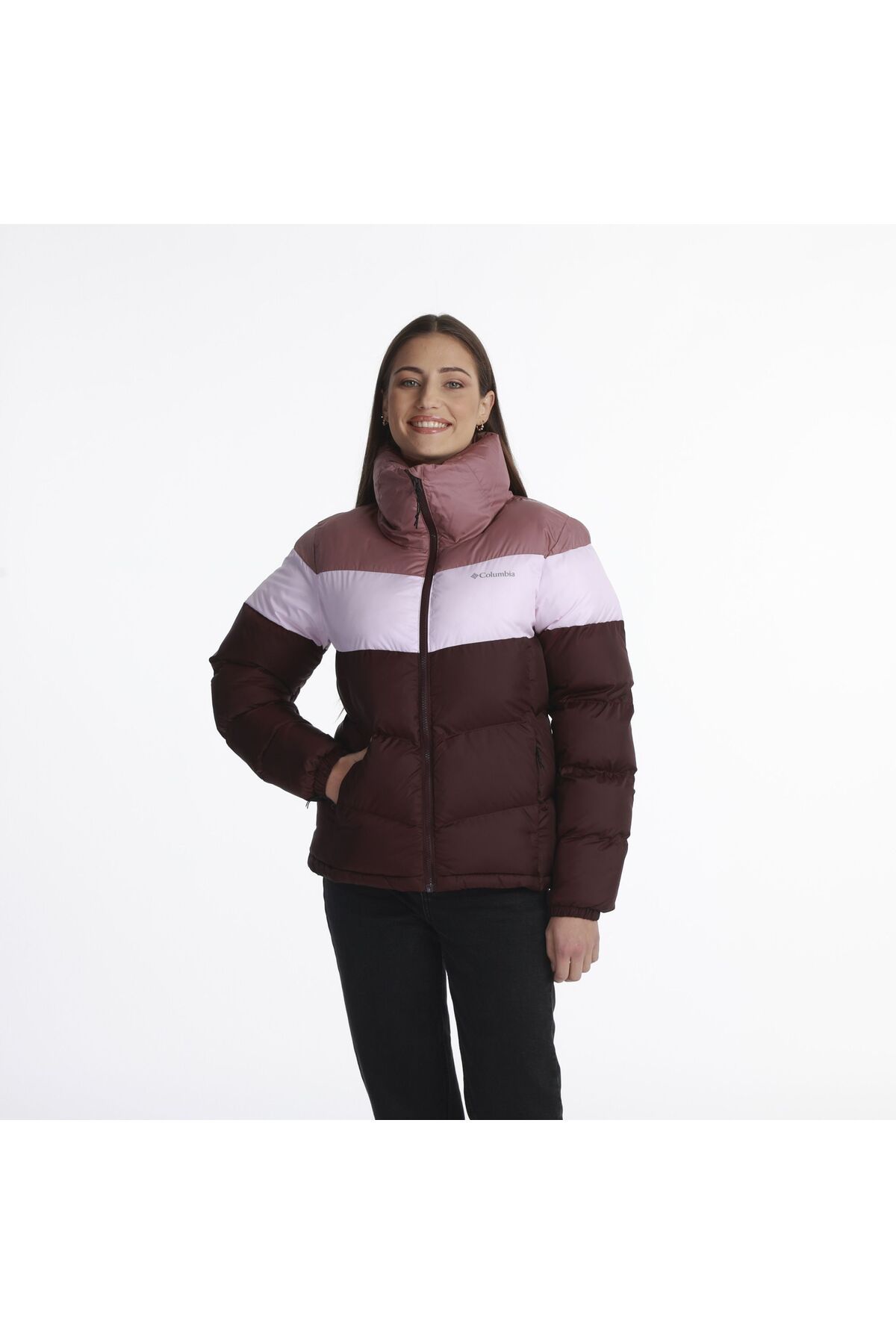 Columbia-Winter Jacket - Burgundy - Basic 3