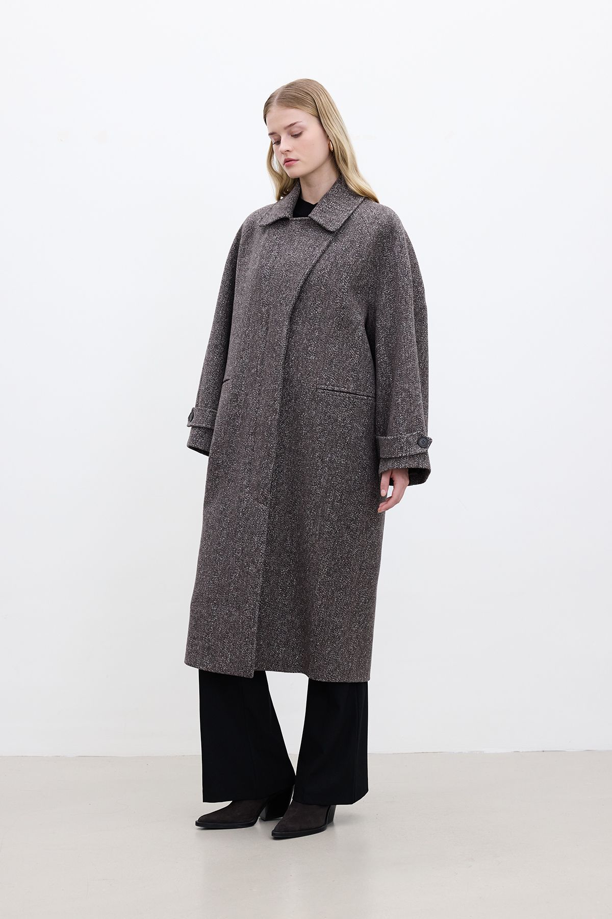 Manuka-Asymmetrical Closure - Cashew Coat Mink 6