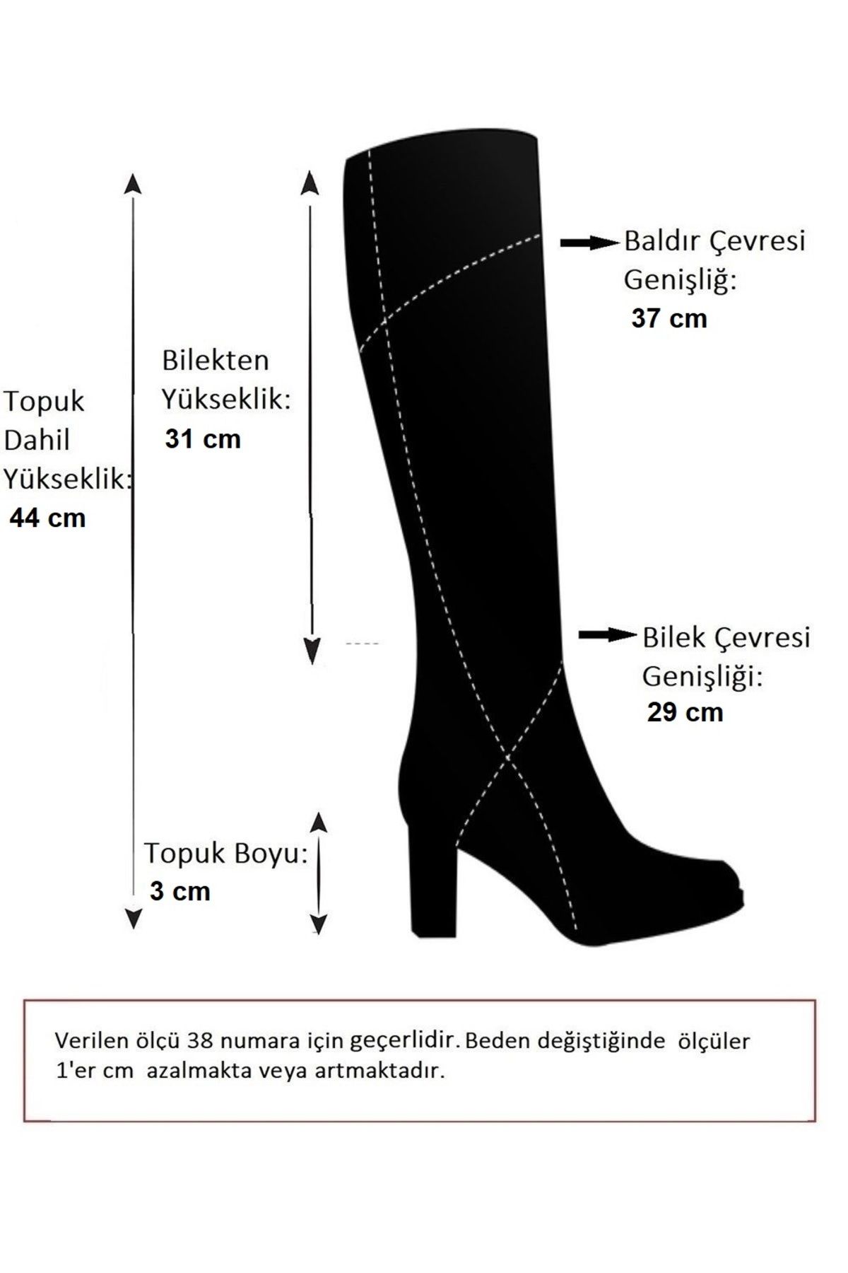 Fox Shoes-T 973600609   Schwarze Damenstiefel – flache Sohle 8