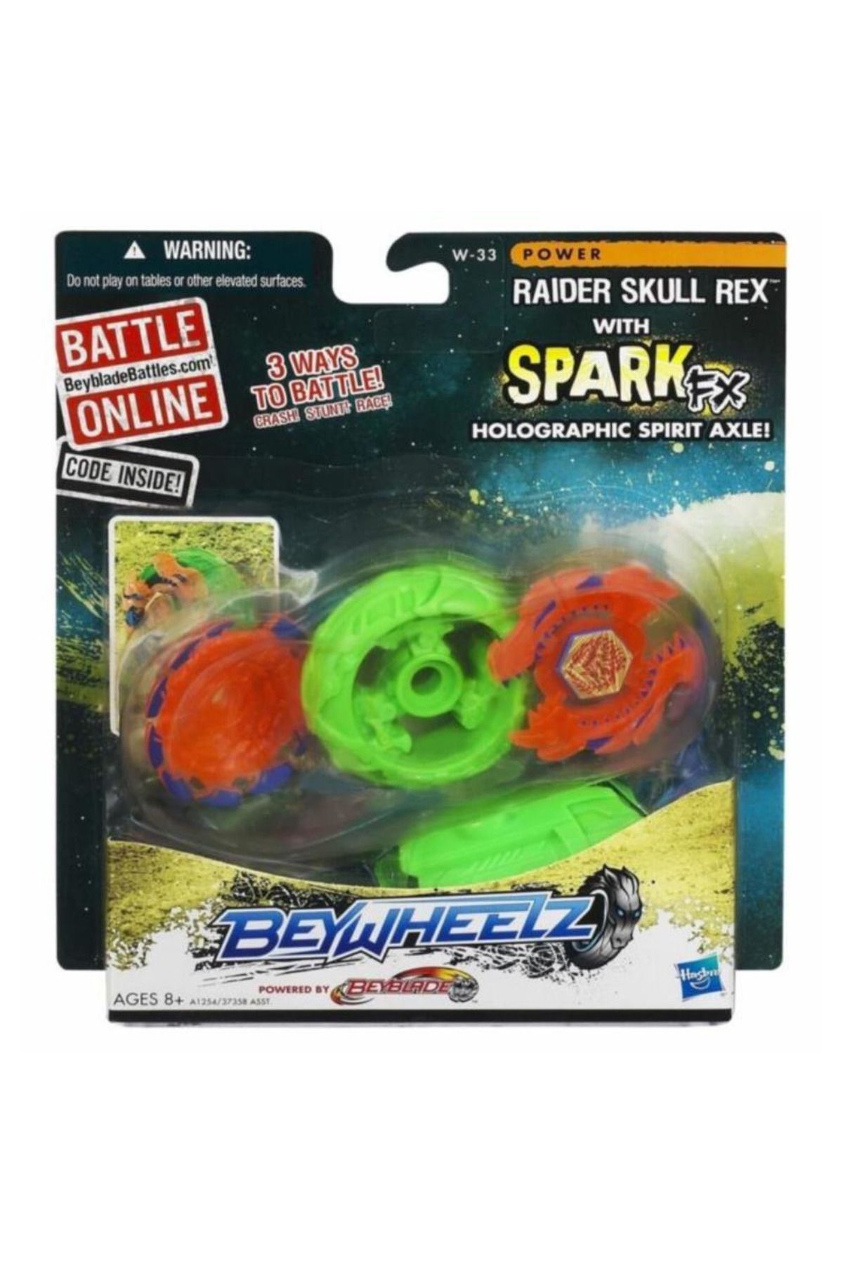 Easy Tedarik Hasbro Beywheelz W33 Raider Skull Rex 37358A1254