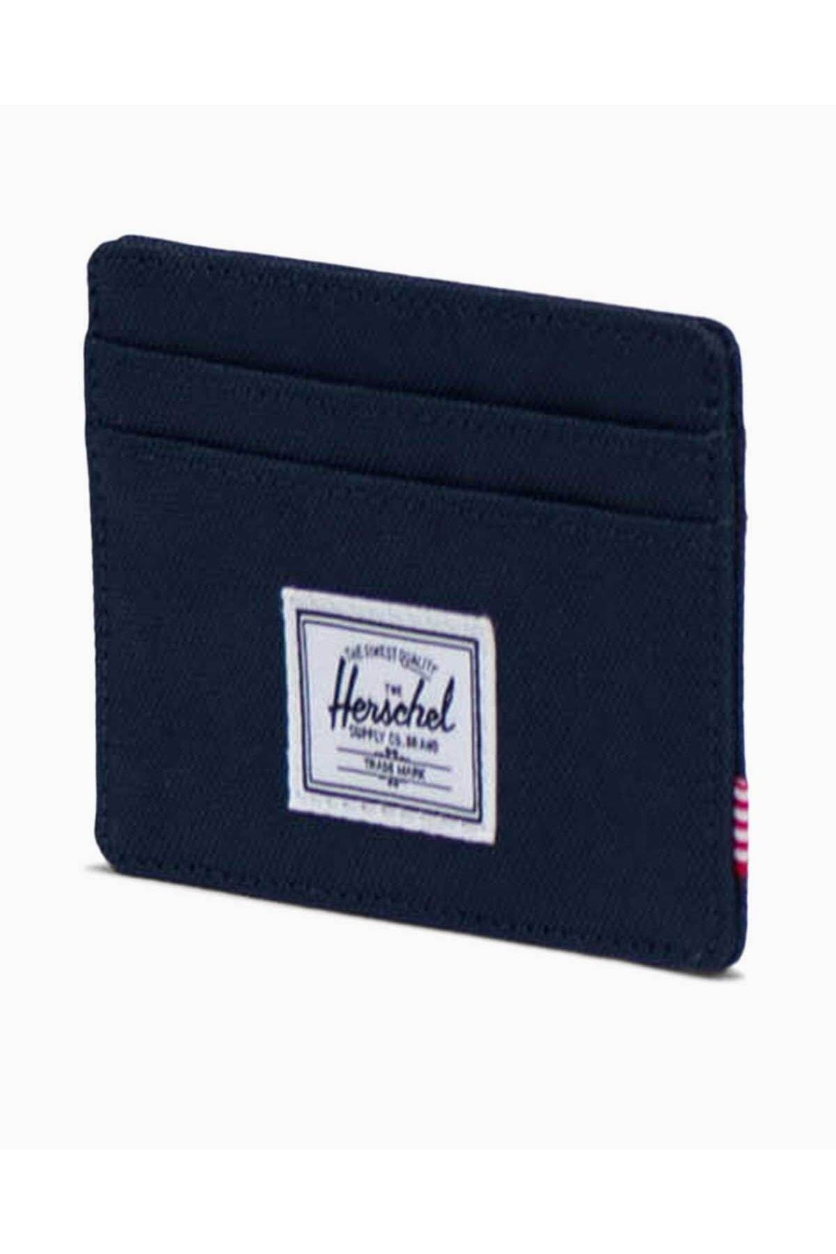 herschel-Suport pentru carduri Charlie Unisex Blue Rfid Protect 30065-00007-OS 2