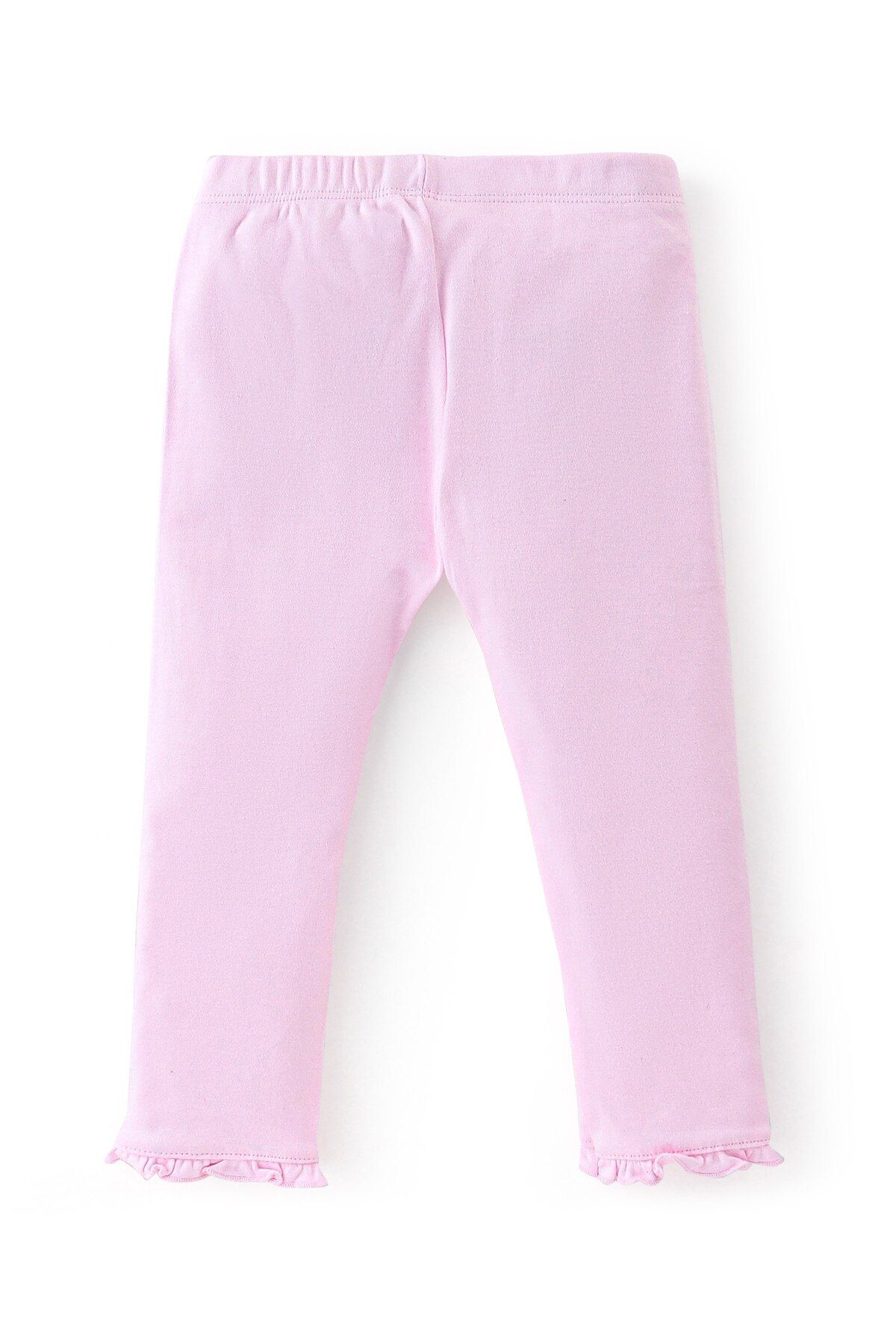Babyoye-Eco Conscious 100% Cotton Full Sleeves Top & Legging Heart Print - Pink & White 5