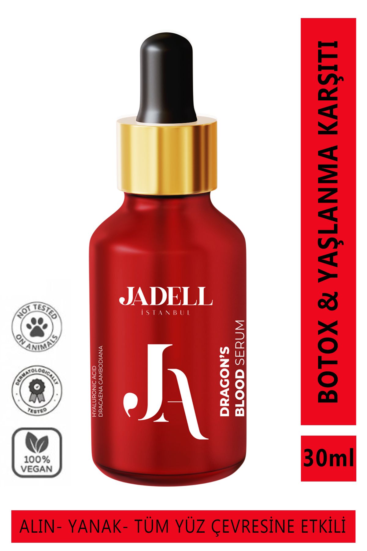 JADELL Botox Etkili Dragon's Facial Yüz Serumu 30 ml