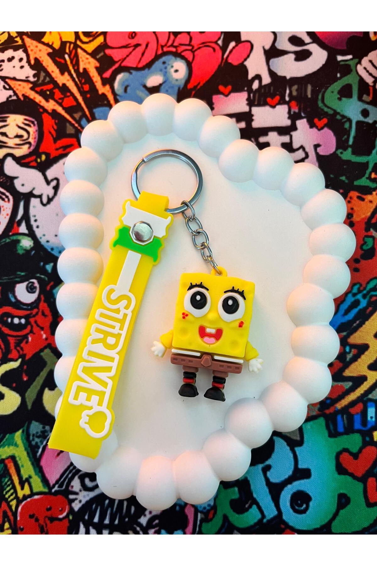 LİLİA-Sponge Bob Figured Keychain 1